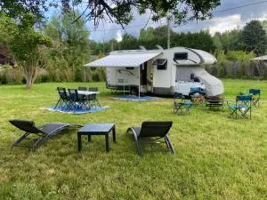 Camping-car au Charme de la Forêt - Achères-la-Forêt