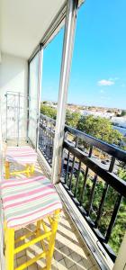 Appartements Appartement Standing 110m2 lumineux, Clim, balcons : photos des chambres