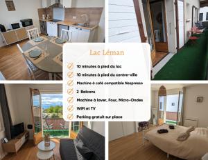 Cosy et moderne avec Clim - Lac Léman