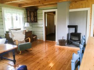 Newly renovated house on a farm