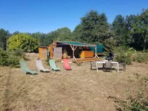 La Tiny-house et la roulotte des sables - Saumos