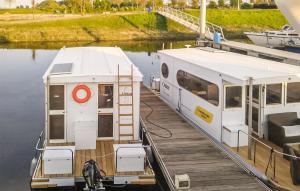 Lovely Ship In Ophoven With Lake View