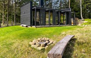 Awesome Home In Fristad With Kitchen