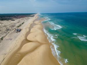 Maison 5 pers, proche plage, surf, bateau & jardin – Biscarrosse - FR-1-319-552