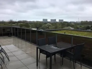 Stor lejlighed tæt på Århus C. Stor tagterrasse - Viby