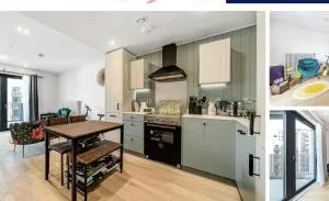 Kew garden, brand new, large 1bd, optical fibre, carpark, cozy - 布伦特福德