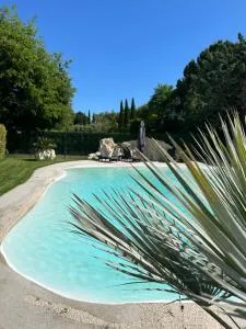 Duplex Oliveraie piscine au sel marin et parking - Saint-Roman