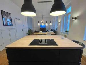 Jugendstil-Appartement mit Terrasse und Balkon