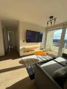 Departamento nuevo excelente ubicación cómodo y amplió de 1 a 4 personas con estacionamiento - La Chamiza