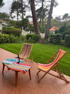 Villa landaise proche lac d’Hossegor et océan