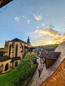 Centrally Located Sarlat Apartment with Medieval Town Views