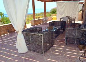 Belvedere private luxury beach villa Halki-Island Greece