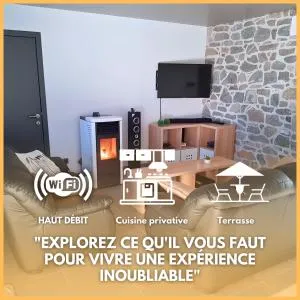 Au Chant Des Roches - Parking - Wifi - Terrasse - Chambres Familiales - Cerfontaine - 塞尔方丹