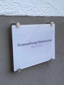Ferienwohnung Niederbuchner