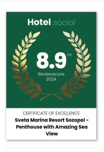 Santa Marina resort Sozopol - penthouse with amazing sea view