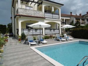 Villa Luka Apartment Red with Pool 