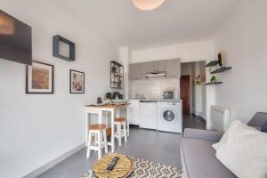 Studio avec balcon à 5 min de la plage