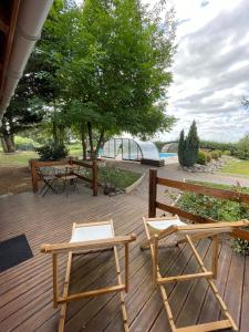 Chalets Le Chalet de L-Oree du Morvan : photos des chambres