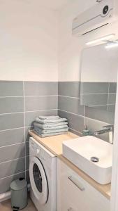 Studio climatisé 4 pers - Terrasse - Parking privé - Plage à pied