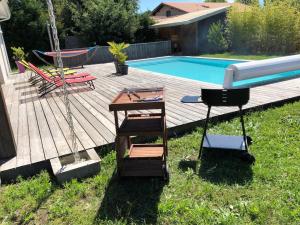 Villas Villa vacances avec piscine entre Ocean et Bassin : photos des chambres