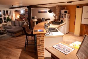 Duplex atypique dans la cité médiévale