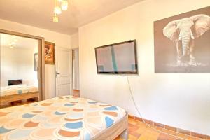 Maisons de vacances Villa climatisee avec piscine proche des plages : photos des chambres