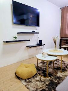 Bubu and son suites staycation beside enchanted kingdom