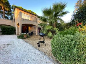 Appartements ARGELES sur MER APPT ETAGE CALELLA TOUT CONFORT JARDIN PISCINE PARKING WIFI : photos des chambres