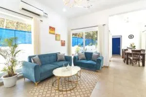 The Greek Villa 3 BHK Private Pool Baga Candolim - 桑戈尔达