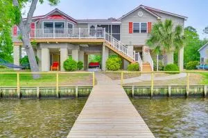 Pamlico River House with Private Dock and River View! - Chocowinity