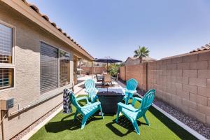 Sunny Maricopa Getaway with Private Pool and Fire Pit!