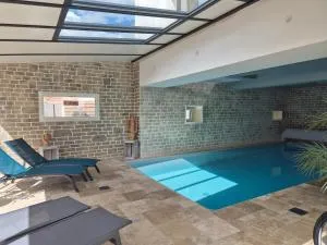 Villa Terre & Mer avec piscine intérieure proche Cabourg - Touffréville