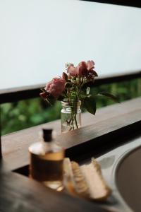 Two unique cabins wrapped in beautiful welsh scenery