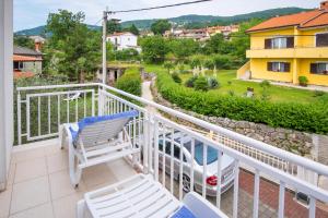 Apartment Ika with the pool and sea wiev 