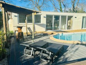 Échappée Mistral - Détente Jacuzzi privé & Brasero