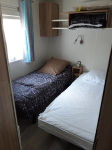 Campings mobilhome neuf et spacieux 6/8 pers. : photos des chambres