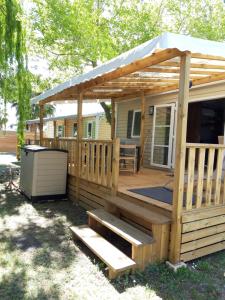 Campings mobilhome neuf et spacieux 6/8 pers. : photos des chambres
