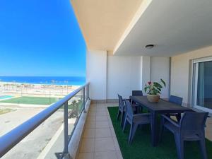 Mar y Sal 12 Suites, gran terraza con vistas al mar, 2 Hab, garaje y piscina