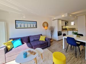 Appartements Les Embruns / F2 Hyper centre Houlgate : photos des chambres