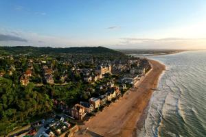 Appartements Les Embruns / F2 Hyper centre Houlgate : photos des chambres