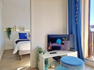 Appartements Les Embruns / F2 Hyper centre Houlgate : photos des chambres