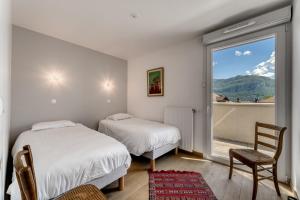 Appartements Sevrier , Attique 79m2, terrasse, 4pers : photos des chambres