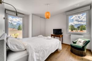 Appartements Sevrier , Attique 79m2, terrasse, 4pers : photos des chambres