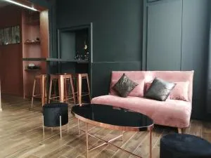 Appartement avec balnéo et sauna privatif - Le Rose cuivré - Payns