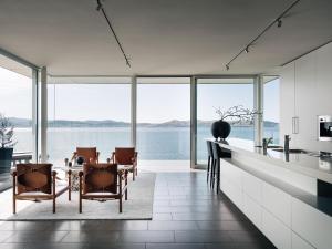 Luxury waterfront home with pool and beach access