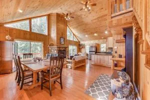 Tranquil Thornton Cabin Deck, Views and Game Room! - Thornton