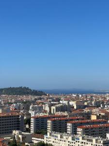 Appartements Charmant & Calme 3P climatise 2 chambres Vue panoramique Parking privatif en sous sol : photos des chambres