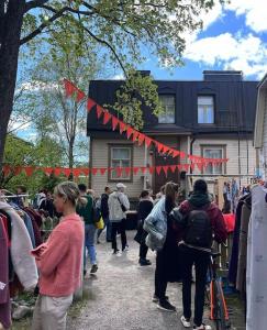 Finnish design penthouse in Trendy Neighborhood