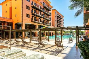 Pé na areia no Hotel Jurerê Beach Village