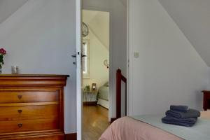 Maisons de vacances Charming house overlooking the Havre de Carteret : photos des chambres